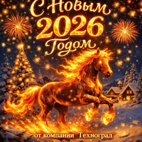 Поздравляем с наступающим Новым годом!